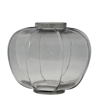Dornia vase H20 cm. dark grey