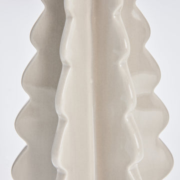 Molinne Dekorasjonstre 26 cm. beige keramikk