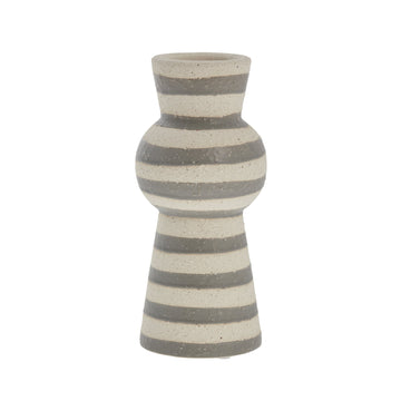 Aniella vase H20 Ø9 cm. grå