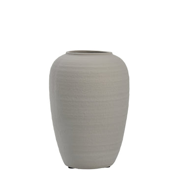 Catia vase H27 cm. sølvgrå