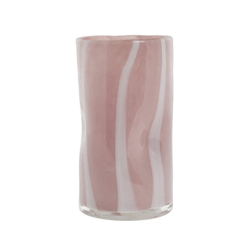 Marelle vase 18x10 cm. rosa
