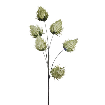 Happia dekorasjonsblomst grønn 85cm.