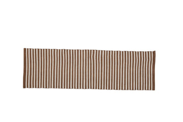 Strivie teppe L240xB70 cm. gyldenbrun