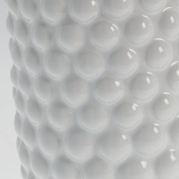 Dotsie potteskjuler H16 Ø18 cm. hvit