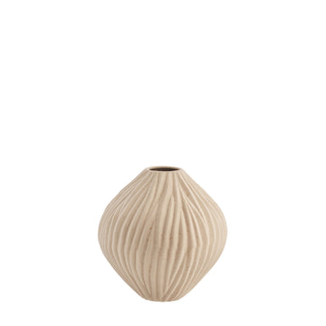 Esmia vase H21 cm. pudder