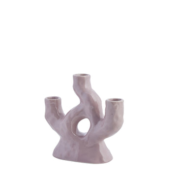 Corille dekorasjonsvase H15,5 Ø7 cm. lilla