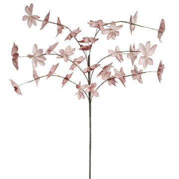 Happia blomsterdekorasjon H7 cm. Rose Tan