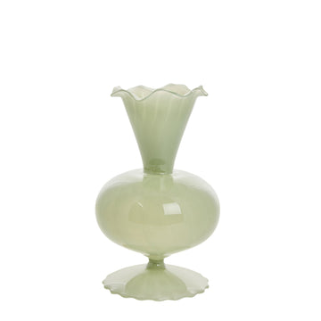 Celora-vase D11 H17,5 Grønn