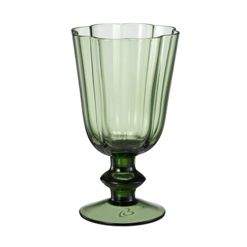 Floretta vinglass D9 H15,5 Grønn