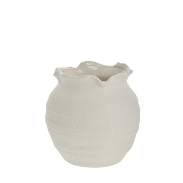 Niva blomsterpotte D H23,5 Off White