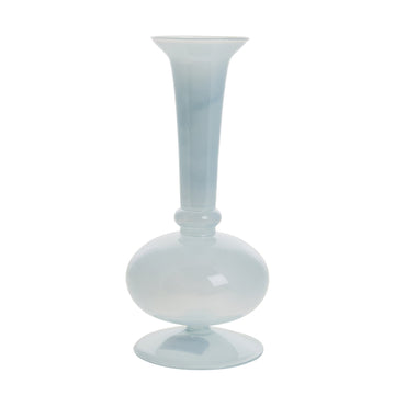 Celira-vase D10 H22 L. Blå