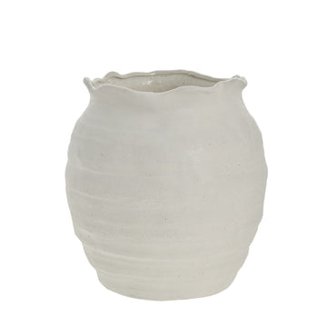 Niva blomsterpotte D H29,5 Off White