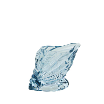 Nerina skjell lyslykt B6,5x H7,5 Blå