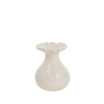 Dalia-vase H8,8 Off White