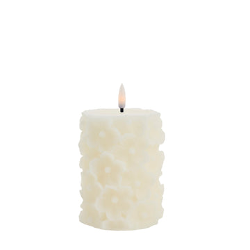 Hysille LED-lysblomst H10 Off White
