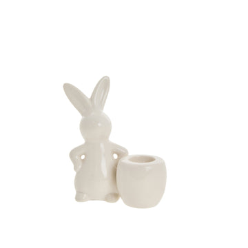 Dissia kaninlysestake H9 Off White