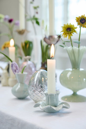 Deanne blomsterlysestake H5,6 L. Grønn