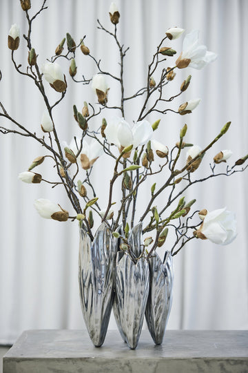 Sislivia vase H25,5 sølv