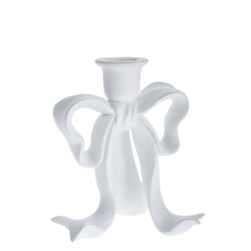 Serafina stake H19,7 cm. hvit