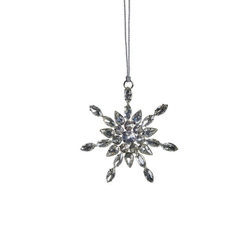 Ada ornament H9 cm. sølv