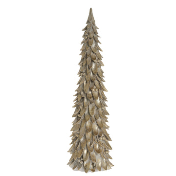 Serafina juletre H47 cm. lys gull