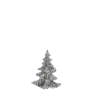 Serafina juletre H16,3 cm. antikk sølv