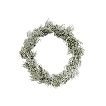 Rosillia krans H5 cm. grønn