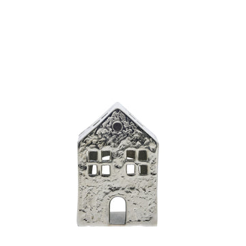 Marlinne lyshus H18,5 cm. sølv