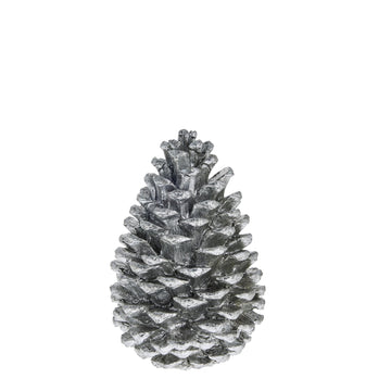 Serafina kongle H10,5 cm. antikk sølv
