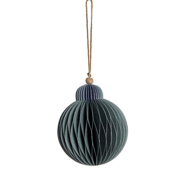 Paline ornament H10 cm. grønn