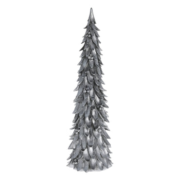 Serafina juletre H47 cm. antikk sølv