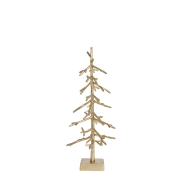 Marline juletre H51 cm. lys gull jern