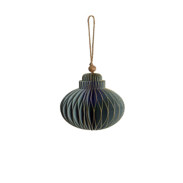 Paline ornament H7 cm. grønn