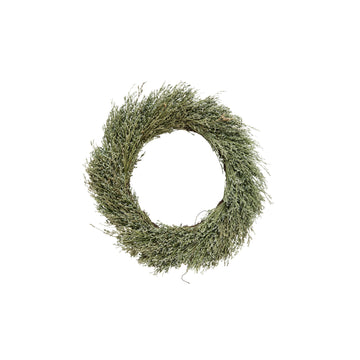 Marita krans Ø45 cm. grønn gress