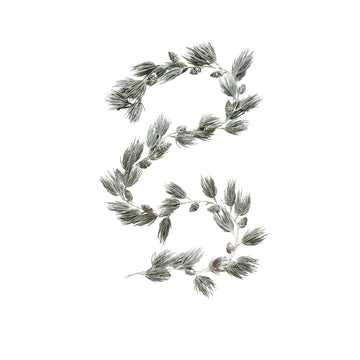 Rosillia girlander H4 cm. grønn