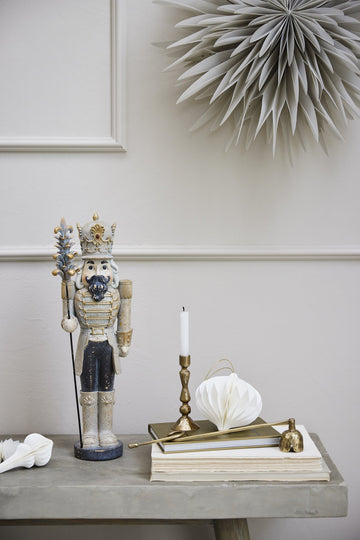 Ingrid Lysslukker H6,5 cm. lys gull