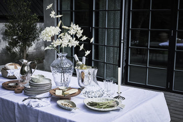 Happia blomsterdekorasjon H7 cm. Gul