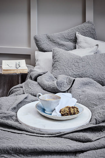 Ellia serveringsfat L40xH40 cm. hvit