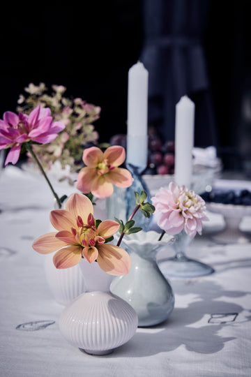 Dalia vase H8,8 L. Grønn