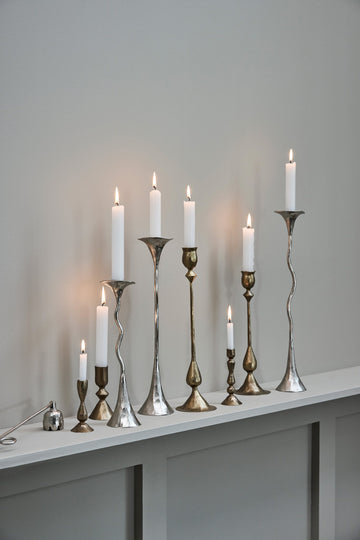 Ingrid stake H12 cm. lys gull