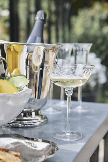 Sigrid tørkerullholder sølv 35 cm.