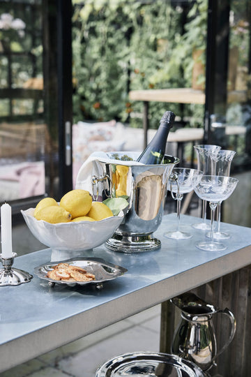 Milla skål hvit 24x22,5 cm.