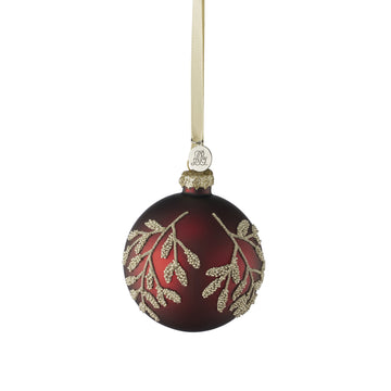 Mistline julekule 8x8x8 cm.
