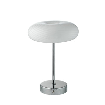 Nedine bærbar LED-lampe 18x18x25 cm.