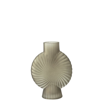 Dornia vase H20,5 cm. lysebrun