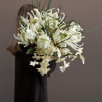 Happia blomst 68x32x32 cm.