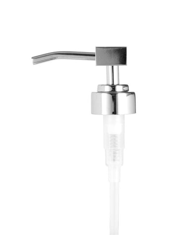 Bath pumpe 11,5x cm. sølv