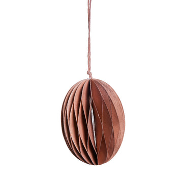 Parillia egg ornament rosa papir