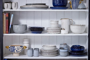 Valentina potteskjuler H15,5 Ø22 cm. blå