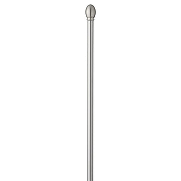 Fairfield gardinstang L210xB3,5 cm. sølv